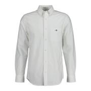 Gant Blouses Shirts White, Herr