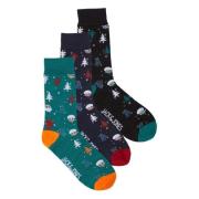 Jack & Jones 3Pack Socks Multicolor, Herr