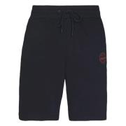 Jack & Jones 12182595-Navy Shorts Black, Herr