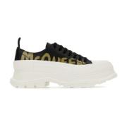 Alexander McQueen Stiliga Sneakers för Trendig Look Black, Herr