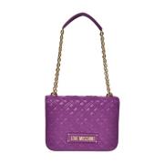 Love Moschino Lila Modeväskor för Kvinnor Purple, Dam