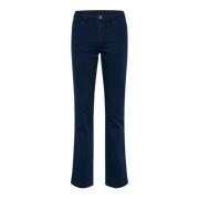 Kaffe Flared Jeans Blue, Dam