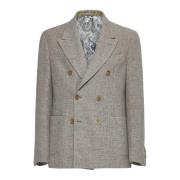 Etro Beige Jackor för Stiliga Outfits Beige, Herr