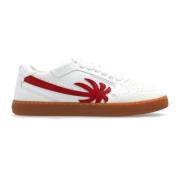 Palm Angels Sneakers med logotyp White, Dam