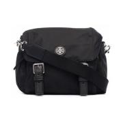 Tory Burch Virginia Small Messenger Väska Black, Dam