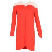 Stella McCartney Pre-owned Pre-owned Tyg klnningar Orange, Dam