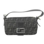 Fendi Vintage Pre-owned Canvas fendi-vskor Brown, Dam