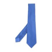 Kiton Blå Sidenslips Elegant Stil Blue, Herr