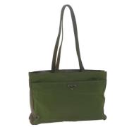 Prada Vintage Pre-owned Nylon prada-vskor Green, Dam