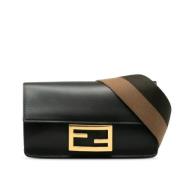 Fendi Vintage Pre-owned Laeder fendi-vskor Black, Dam