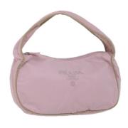 Prada Vintage Pre-owned Nylon prada-vskor Pink, Dam