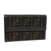 Fendi Vintage Pre-owned Canvas plnbcker Brown, Dam