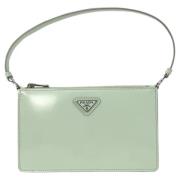 Prada Vintage Pre-owned Laeder prada-vskor Green, Dam