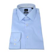 Hugo Boss Slim Fit Bomull Poplin Skjorta Lätt Strykning Modell 5051284...