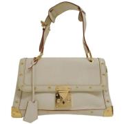 Louis Vuitton Vintage Pre-owned Laeder louis-vuitton-vskor Beige, Dam