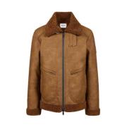 Iceberg Lyxig Eco Sheepskin Jacka Beige, Herr