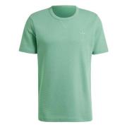 Adidas Trefoil Essentials Waffle T-shirt Green, Herr