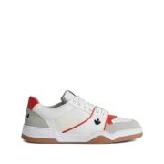 Dsquared2 Broderad Logo Sneakers White, Herr