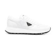 Prada Vita Re-Nylon Sneakers White, Herr