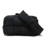 Bottega Veneta Vintage Pre-owned Tyg axelremsvskor Black, Herr