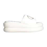 Liu Jo Platform Sandaler Bekväm Interiör Gummisula White, Dam