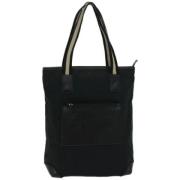 Gucci Vintage Pre-owned Canvas totevskor Black, Dam