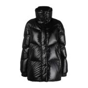 Woolrich Svart Jacka för Kvinnor Aw24 Black, Dam