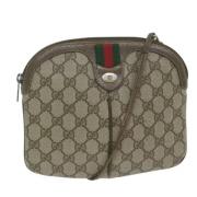 Gucci Vintage Pre-owned Canvas gucci-vskor Beige, Dam