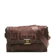 Givenchy Pre-owned Pre-owned Canvas crossbodyvskor Brown, Dam