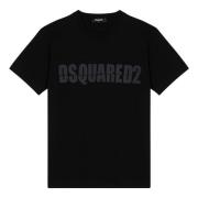 Dsquared2 Kortärmad Crew Neck T-shirt Black, Herr