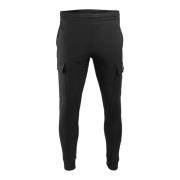 Emporio Armani EA7 Herr Sweatpants, Svart, Casual Stil Black, Herr