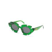 Loewe Lw40088U 98A Sunglasses Green, Unisex