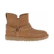 UGG Kastanjläder Övergångsstövlar Brown, Dam