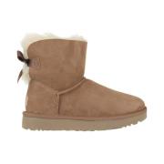 UGG Vinter Bow Stövlar Vattenresistent Brown, Dam