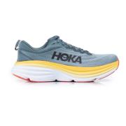 Hoka One One Herr Bondi 8 Sneakers Blå Blue, Herr