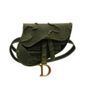 Dior Vintage Pre-owned Canvas dior-vskor Green, Dam