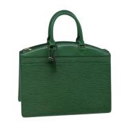 Louis Vuitton Vintage Pre-owned Laeder handvskor Green, Dam