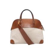 Hermès Vintage Pre-owned Laeder handvskor Beige, Dam