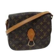 Louis Vuitton Vintage Pre-owned Canvas louis-vuitton-vskor Brown, Dam