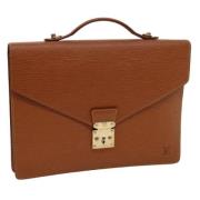 Louis Vuitton Vintage Pre-owned Laeder portfljer Brown, Dam