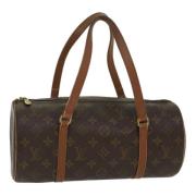 Louis Vuitton Vintage Pre-owned Canvas handvskor Brown, Dam