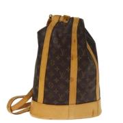 Louis Vuitton Vintage Pre-owned Canvas louis-vuitton-vskor Brown, Dam