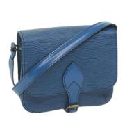 Louis Vuitton Vintage Pre-owned Laeder louis-vuitton-vskor Blue, Dam