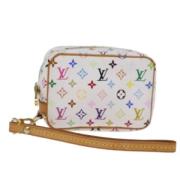 Louis Vuitton Vintage Pre-owned Canvas necessrer White, Dam