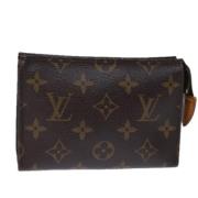 Louis Vuitton Vintage Pre-owned Canvas necessrer Brown, Dam