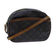 Louis Vuitton Vintage Pre-owned Canvas axelremsvskor Brown, Dam