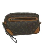 Louis Vuitton Vintage Pre-owned Canvas kuvertvskor Brown, Dam