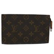 Louis Vuitton Vintage Pre-owned Canvas kuvertvskor Brown, Dam