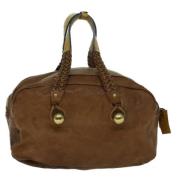 Chloé Pre-owned Pre-owned Laeder axelremsvskor Brown, Dam