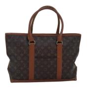 Louis Vuitton Vintage Pre-owned Canvas totevskor Brown, Dam